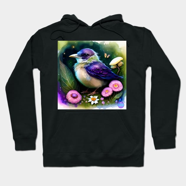 BABY RAVEN Hoodie by Morrigan Austin